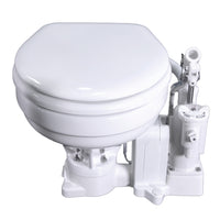 Raritan PH PowerFlush ElectricManual Toilet Marine Size 12v White P101E12