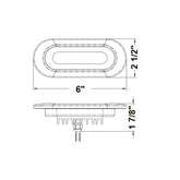 Scandvik Flush Mount Spreader Light  1030V  White 41343P