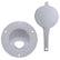 Scandvik White Vertical Cup  Cap fScandvik PN 1075 10029P