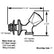 Scandvik SS Washdown Spigot 10187P