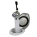 Scandvik White  SS Recessed Transom Shower HandleHose  VerticalHorizontal Mount  6 Hose 12131
