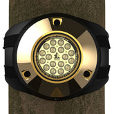 Metro Marine HighOutput Piling Mount Underwater Light wIntelligent Monochromatic LEDs  White 45 Beam FPMR1W345