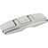SeaDog 5 Rectangle SS Folding Cleat wHex Bolts 0411351