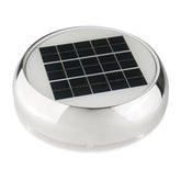 Marinco 3 DayNight Solar Vent  Stainless Steel N20803S