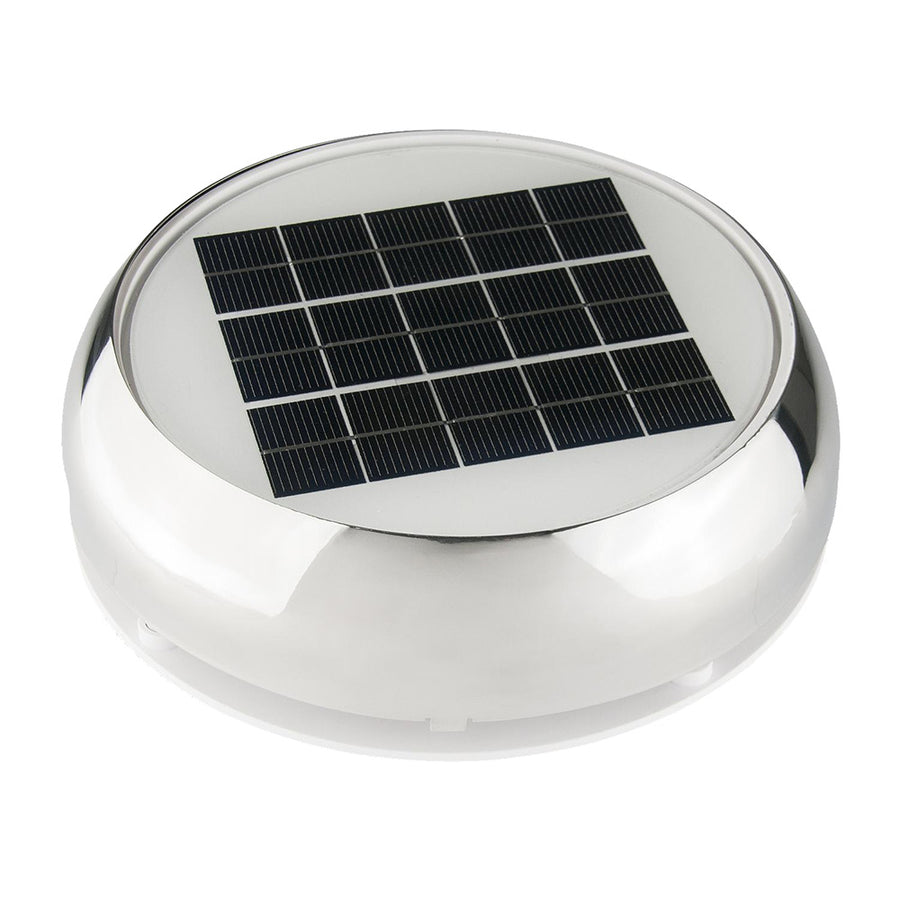 Marinco 3 DayNight Solar Vent  Stainless Steel N20803S