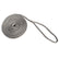 New England Rope 34 x 25 Nylon Double Braid Dock Line  Grey 50582400025
