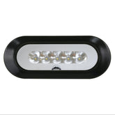 Scandvik Flush Mount Spreader Light  Black 41356P