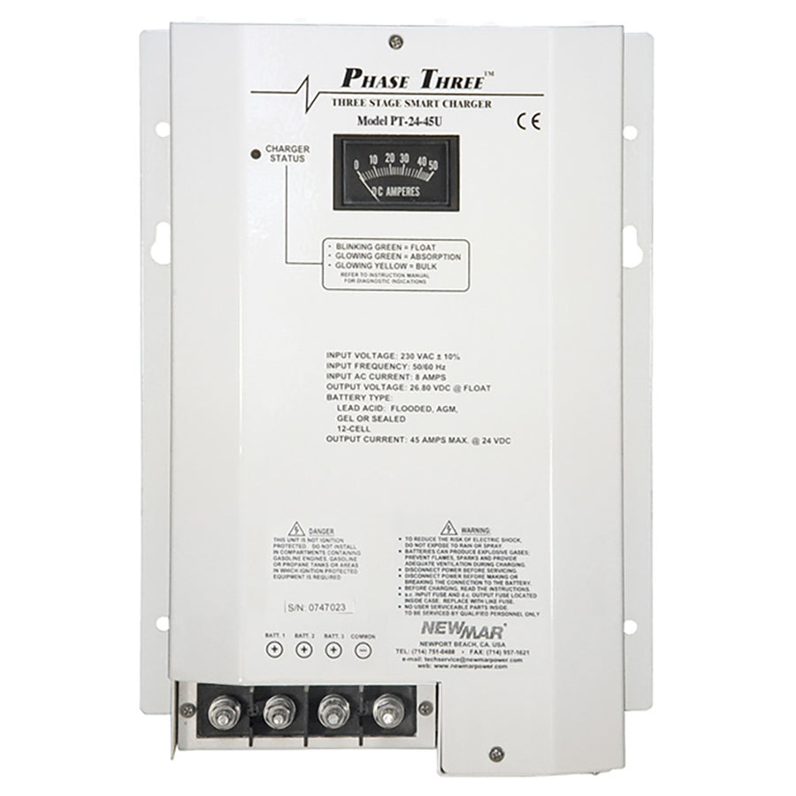 Newmar PT2445U Battery Charger PT2445U