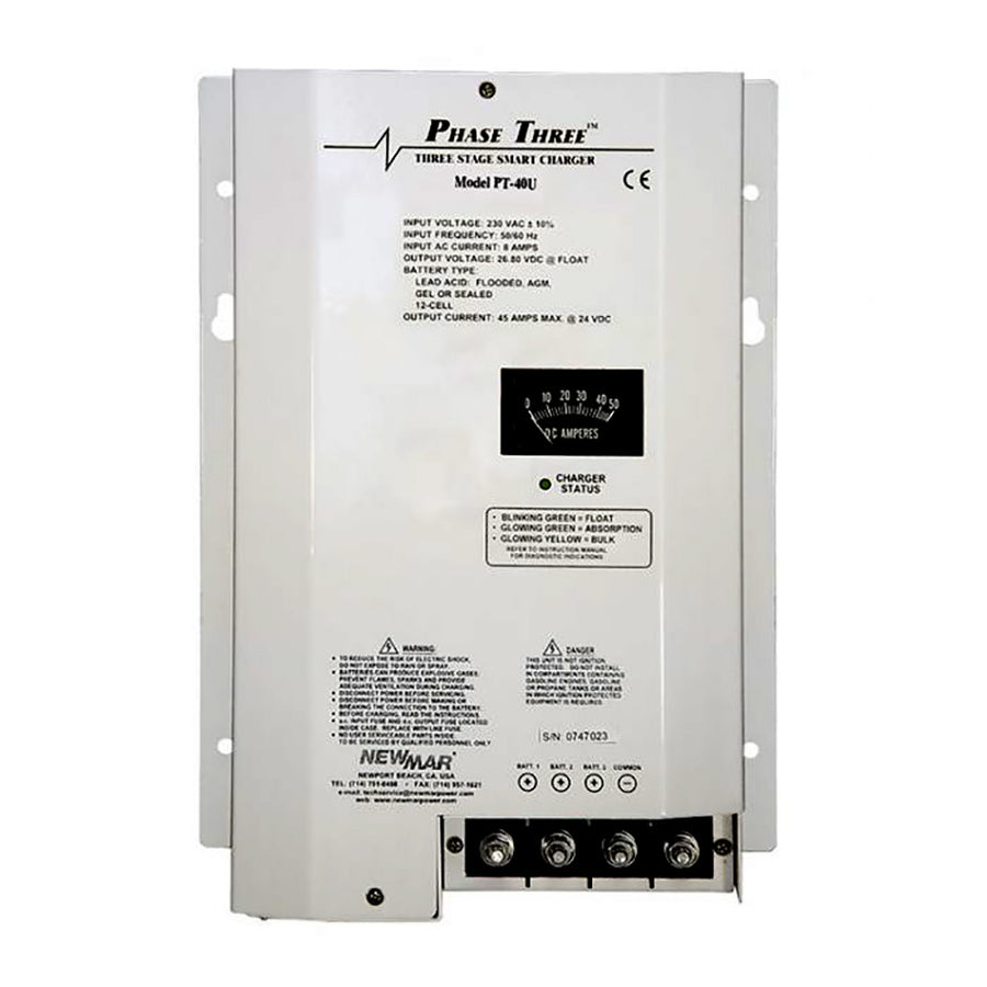 Newmar PT40U Battery Charger PT40U