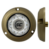 ShadowCaster SC2 Series Bronze Surface Mount Underwater Light  Great White SC2GWBZSM