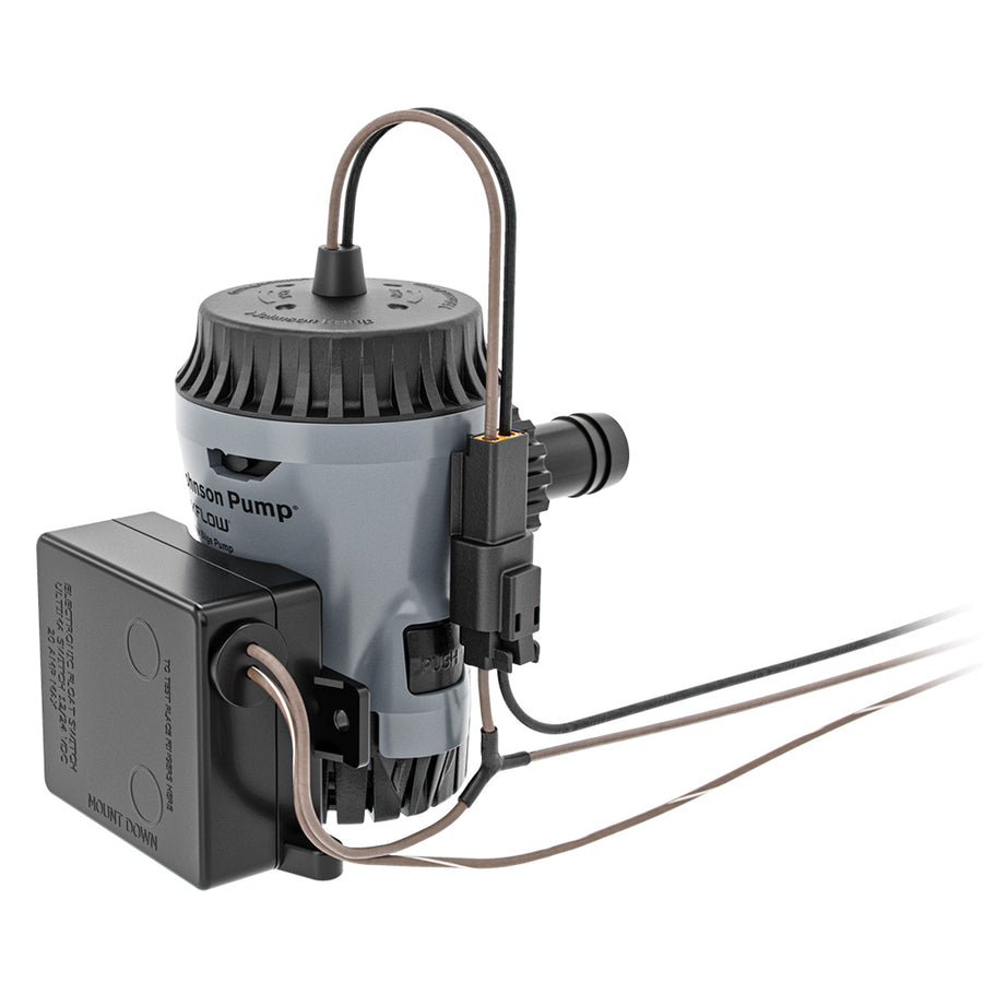 Johnson Pump Aqua Void Ultima Combo 800 GPH Bilge Pump  12V 101363601