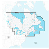 Garmin Navionics NSUS012R Canada East  Great Lakes 010C148420