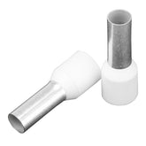 Pacer Ivory 8 AWG Wire Ferrule  12mm Length  10 Pack TFRL812MM10