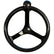 Schmitt Marine Carbon Fiber Primus Wheel wKnob 135 wSanntoprene Finger Grip 34 Tapered Shaft wCF Nut 7461321FGKCFN