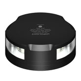 Lopolight 360Degree Anchor Light  2NM  Black Housing wFB Base 201012FBB