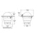 Ritchie SS5000 SuperSport Compass  Flush Mount  Black SS5000