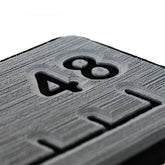 SeaDek 48 Routed Ruler  6mm  Brushed Texture  Storm GreyBlack 5358480066