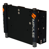 IMPULSE 8 Set Back Electric Jack Plate wStandard Control  Black Anodize 75062B