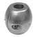 Performance Metals 78 Streamlined Shaft Anode  Aluminum C0875A