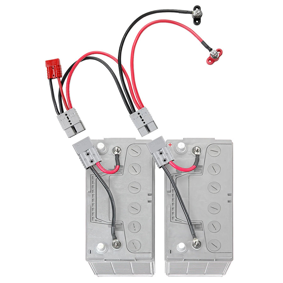 ConnectEase Outboard Motor Dual Battery Kit 6 AWG RCE12VBM6PK