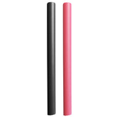 Pacer Battery Cable Heat Shrink Tubing  14 x 3  BlackRed 2Pieces Combo Pack BEHS143BKRD