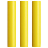 Pacer Battery Cable Heat Shrink Tubing  1 x 12  Yellow 3Pieces BEHS112YL3