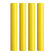 Pacer Battery Cable Heat Shrink Tubing  34 x 12  Yellow 4Pieces BEHS3412YL4