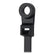 Pacer 8 Cable Tie wMounting Ring  Black  50lb Tensile Strength  2 Bundle Diameter  100 Piece Bag CTMR2S100BK