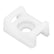 Pacer Screw Down Cable Tie Mount  10 Screw Mount Method  Natural Color  100 Pack CTM3S10100