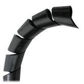 Pacer 12 Spiral Wrap  Black  100 Roll BSW12BK100