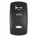 Pacer Actuator  HORN fV Series Contura Switches  Black  Laser Etched TopBottom Light EV2LEHRN