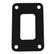 Pacer Switch Panel  1 Switch  1 Row  175 x 275  Black Powder Coated Aluminum PSC11BK