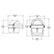 Ritchie RA91 RitchieAngler Compass  Bracket Mount  Gray RA91
