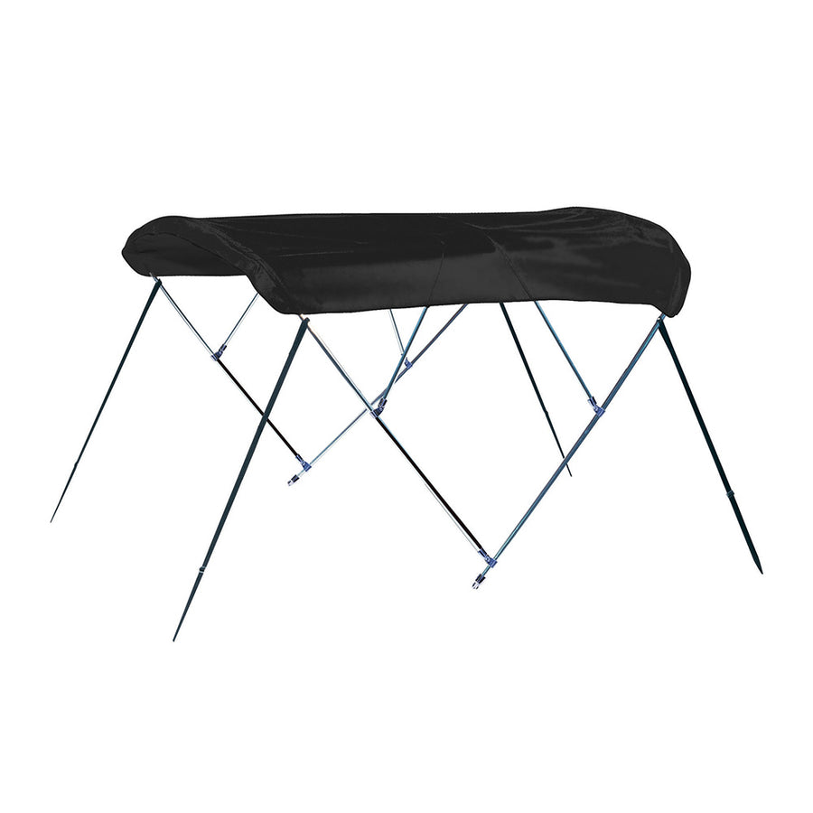 Carver 3 Bow 4681U Bimini Top wBoot  Black Acrylic A4681UB02