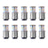 Scandvik 41172 Bulb Warm White 10Pack 41172