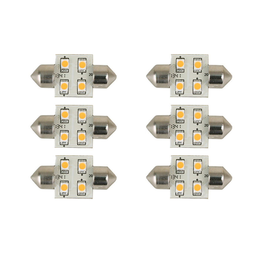 Scandvik 41160 Bulb Warm White 6Pack 41160