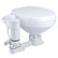 Commodore Electric Marine Toilet  Twist Flush  Regular Size CM2RMT