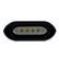 ShadowCaster Flush Mount Spreader Light  Black Housing  White SCMSLF4XGWBK