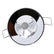 Lumitec Illusion Flush Mount LED Down Light  White  NonDimming  White Housing  MIrrored Housing 117143