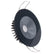 Lumitec Illusion Flush Mount LED Down Light  Warm White  Dimming  Black Housing 117159
