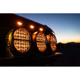RIGID Industries 360Series RGBW 9 Offroad Lamp Spot Beam wRGBW Backlight Pods  Single 36422