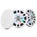 DS18 8 2Way Coaxial Marine Speakers wDigital LED Lights  Bullet Tweeter  White  175W 4Ohm NXLIQ8WH