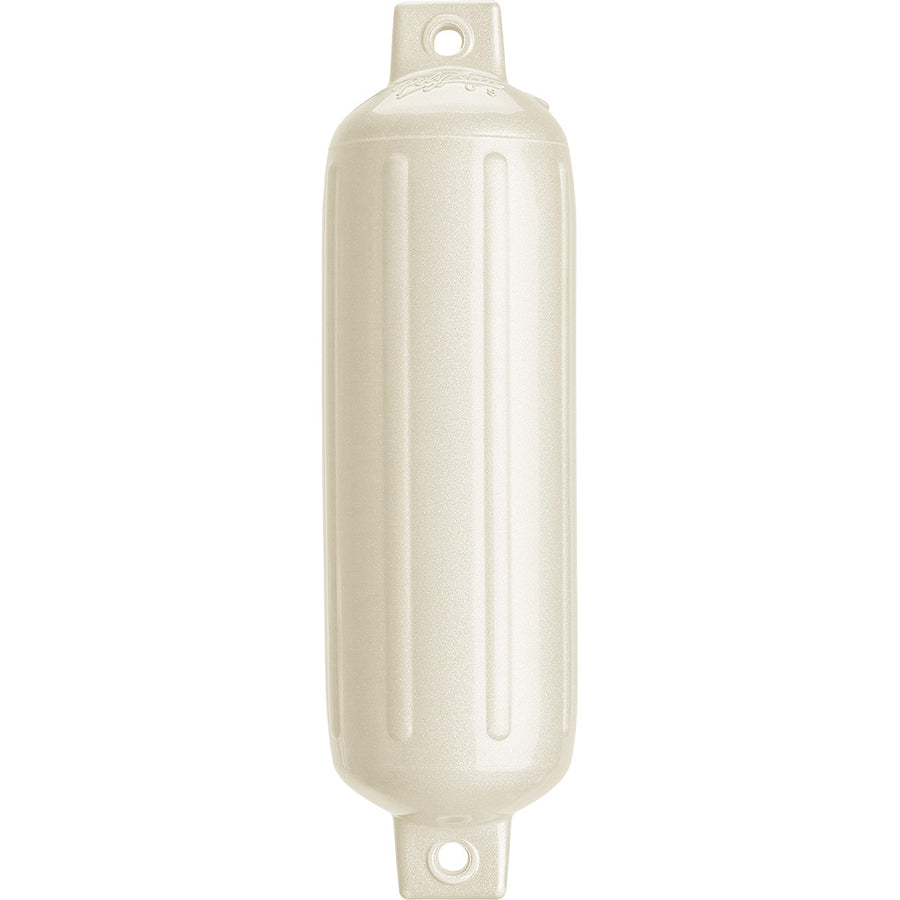 Polyform G4 Twin Eye Fender 65 x 22  Metallic White G4 METALLIC WHITE