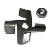 Jabsco 4Blade Chopper Kit wLock Nut f18590 Series Macerator Pumps 370562000