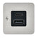 Scanstrut TILE USBAUSBC Interior Charging Socket  1224V  Stainless Steel Bezel SCTILE11
