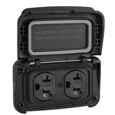 Scanstrut Ventura Series Dual AC Outlet  125V  20A SCVP1