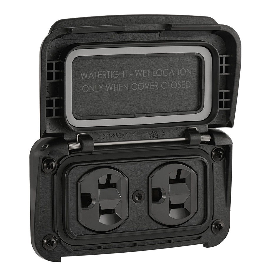 Scanstrut Ventura Series Dual AC Outlet  125V  20A SCVP1