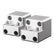 PTM Watersports Board Rack Mount  4 Bolt  Silver  Pair P131681400TEBCL