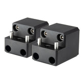 PTM Watersports Board Rack Mount  4 Bolt  Black  Pair P131681400TEBBK