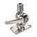 SeaDog Adjustable Antenna Base  Die Cast Zinc Chrome Plated 3293001